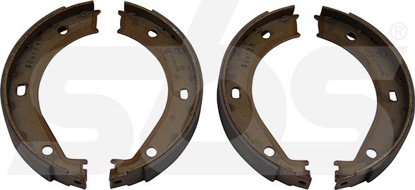 SBS 18492715415 - Комплект спирачна челюст, ръчна спирачка vvparts.bg