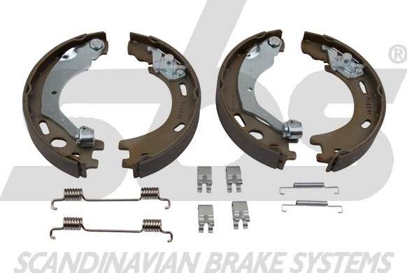 SBS 1849.2712769 - Комплект спирачна челюст, ръчна спирачка vvparts.bg