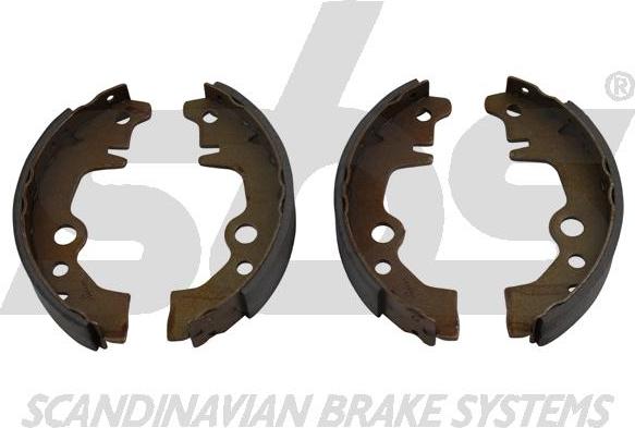 SBS 18492739236 - Комплект спирачна челюст, ръчна спирачка vvparts.bg