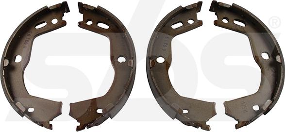 SBS 18492734851 - Комплект спирачна челюст, ръчна спирачка vvparts.bg