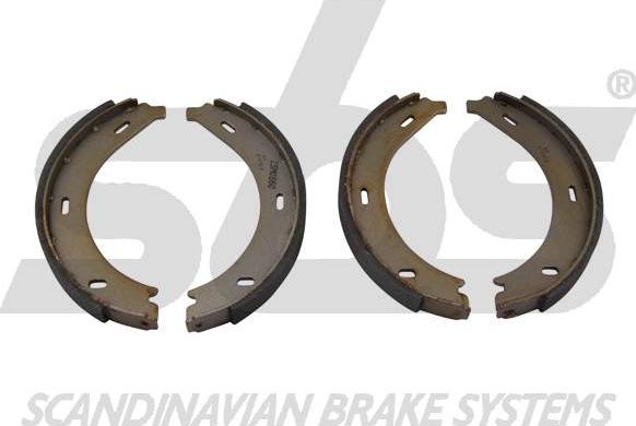 SBS 18492733659 - Комплект спирачна челюст, ръчна спирачка vvparts.bg