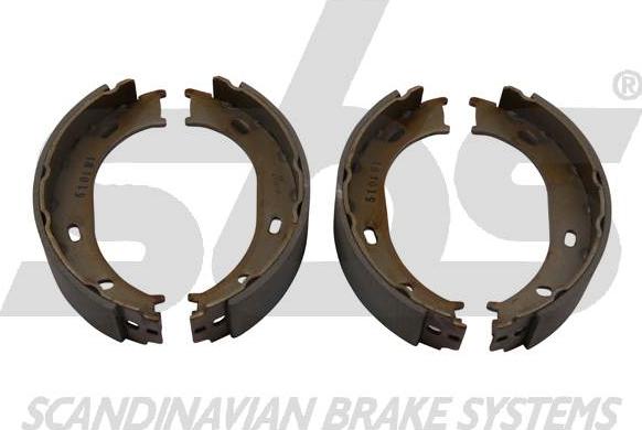 SBS 18492733663 - Комплект спирачна челюст, ръчна спирачка vvparts.bg