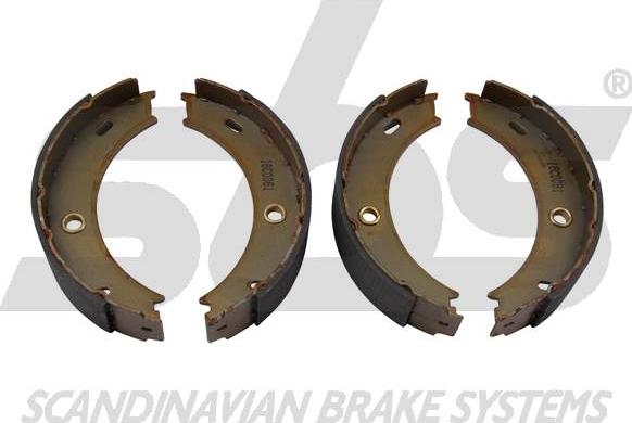 SBS 18492733678 - Комплект спирачна челюст, ръчна спирачка vvparts.bg