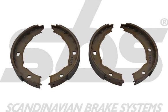 SBS 18492737655 - Комплект спирачна челюст, ръчна спирачка vvparts.bg