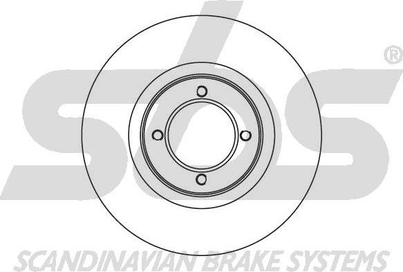 SBS 1815209909 - Спирачен диск vvparts.bg