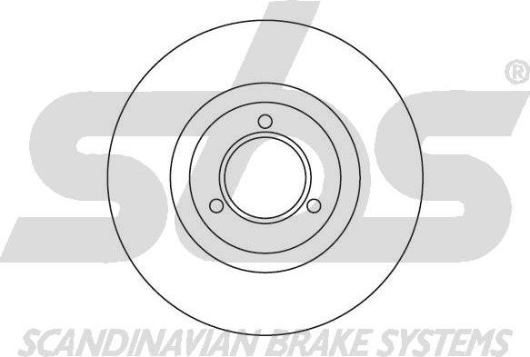 SBS 1815209901 - Спирачен диск vvparts.bg