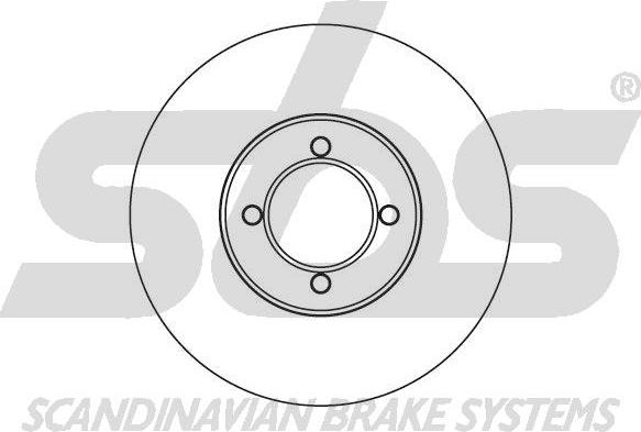 SBS 1815209912 - Спирачен диск vvparts.bg