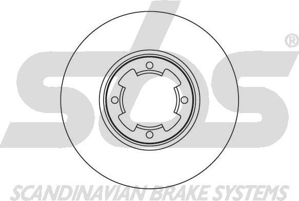 SBS 1815204405 - Спирачен диск vvparts.bg