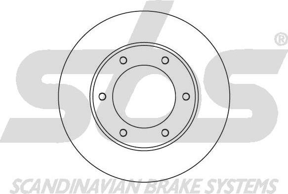 SBS 1815204541 - Спирачен диск vvparts.bg