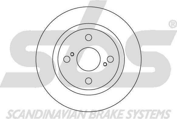 SBS 1815204552 - Спирачен диск vvparts.bg