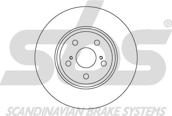 SBS 1815204557 - Спирачен диск vvparts.bg