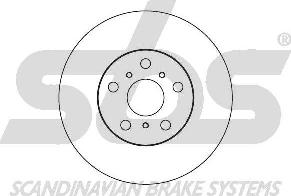 SBS 1815204538 - Спирачен диск vvparts.bg