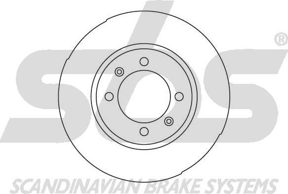 SBS 1815204104 - Спирачен диск vvparts.bg