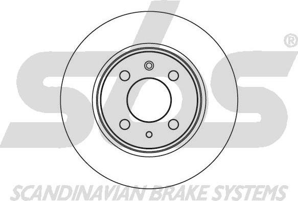 SBS 1815204105 - Спирачен диск vvparts.bg