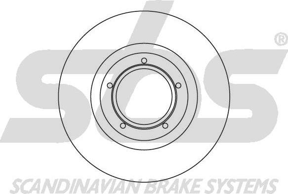 SBS 1815204101 - Спирачен диск vvparts.bg