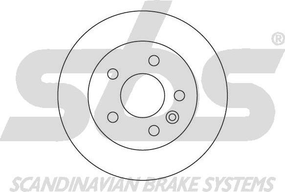 SBS 1815204731 - Спирачен диск vvparts.bg