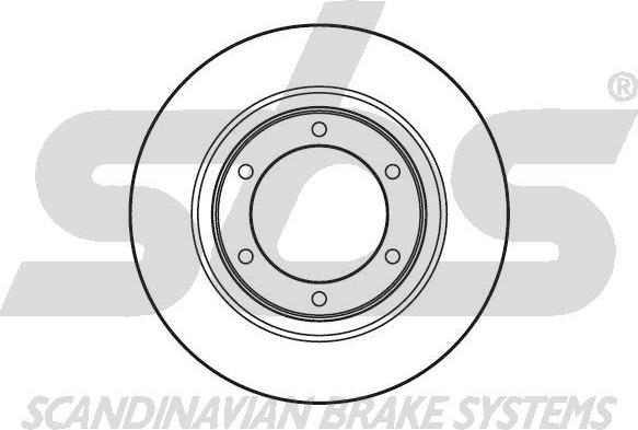 SBS 1815201901 - Спирачен диск vvparts.bg