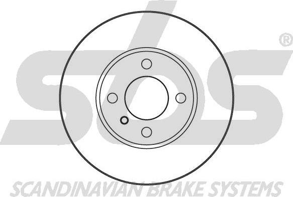 SBS 1815201517 - Спирачен диск vvparts.bg