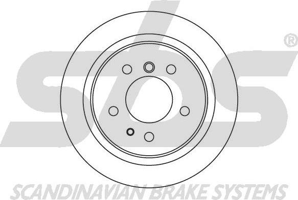 SBS 1815201529 - Спирачен диск vvparts.bg