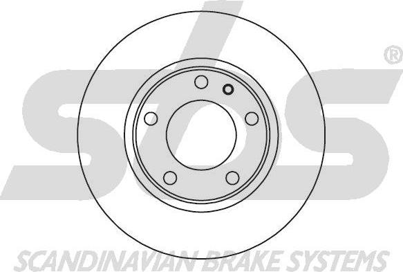 SBS 1815201574 - Спирачен диск vvparts.bg