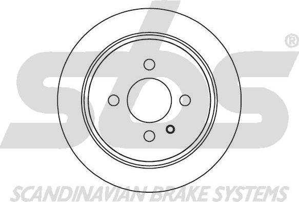 SBS 1815201573 - Спирачен диск vvparts.bg