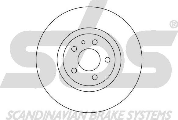 SBS 1815201014 - Спирачен диск vvparts.bg