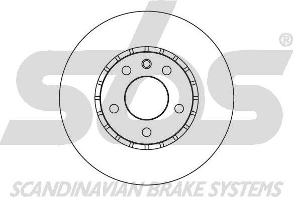 SBS 1815203612 - Спирачен диск vvparts.bg