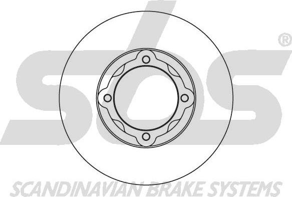 SBS 1815203001 - Спирачен диск vvparts.bg