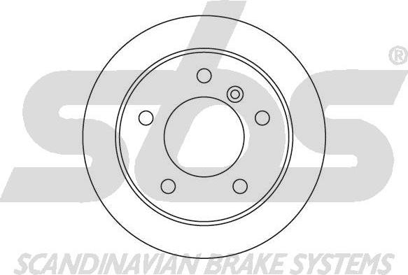 SBS 1815203337 - Спирачен диск vvparts.bg