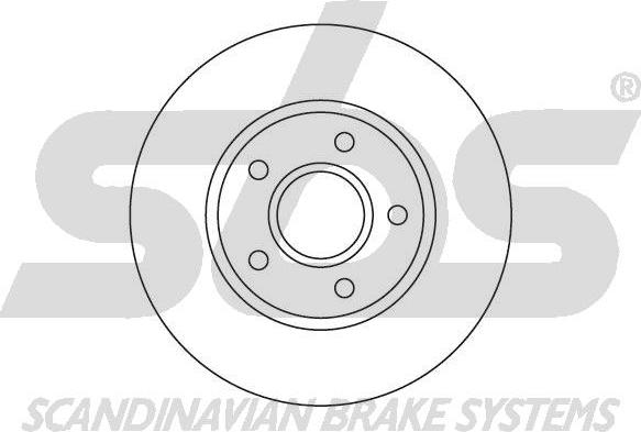 SBS 1815202538 - Спирачен диск vvparts.bg