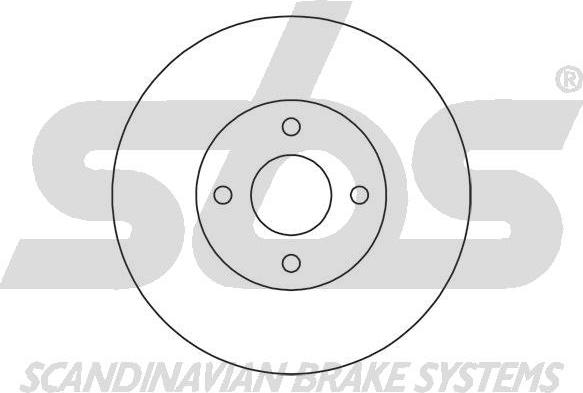 SBS 1815202578 - Спирачен диск vvparts.bg