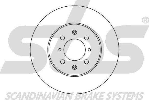 SBS 1815202608 - Спирачен диск vvparts.bg