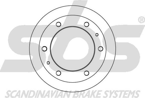 SBS 1815202319 - Спирачен диск vvparts.bg