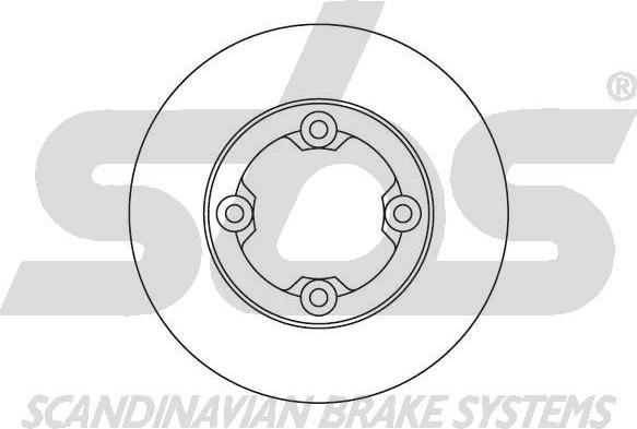 SBS 1815202214 - Спирачен диск vvparts.bg