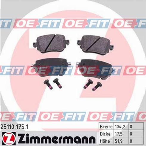 Schaeferbarthold 315 18 108 03 43 - Комплект спирачно феродо, дискови спирачки vvparts.bg