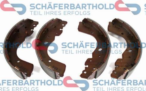 Schferbarthold 944 06 035 01 11 - Комплект спирачна челюст vvparts.bg