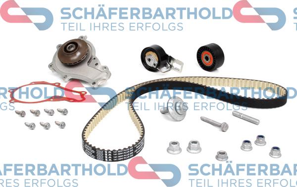 Schferbarthold 946 06 250 01 11 - Водна помпа+ к-кт ангренажен ремък vvparts.bg