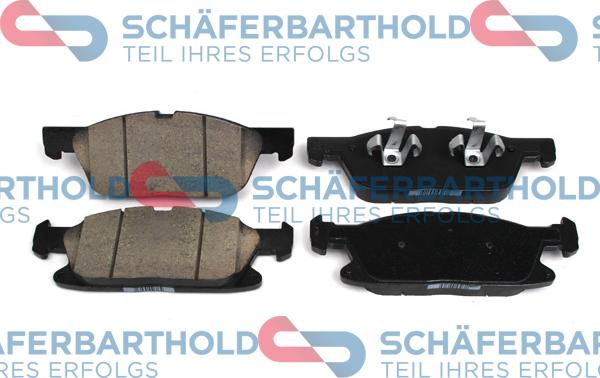 Schferbarthold 942 06 759 01 11 - Комплект спирачно феродо, дискови спирачки vvparts.bg