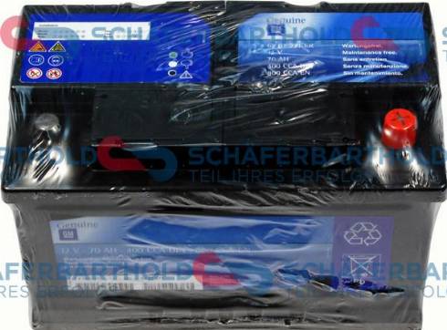 Schferbarthold 415 16 672 01 11 - Стартов акумулатор vvparts.bg