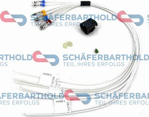 Schferbarthold 411 16 136 01 11 - К-кт за ремонт на кабел, инжекционен клапан vvparts.bg