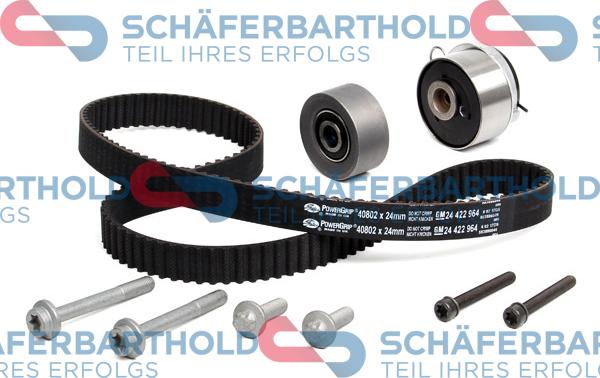 Schferbarthold 300 16 490 01 11 - Комплект ангренажен ремък vvparts.bg