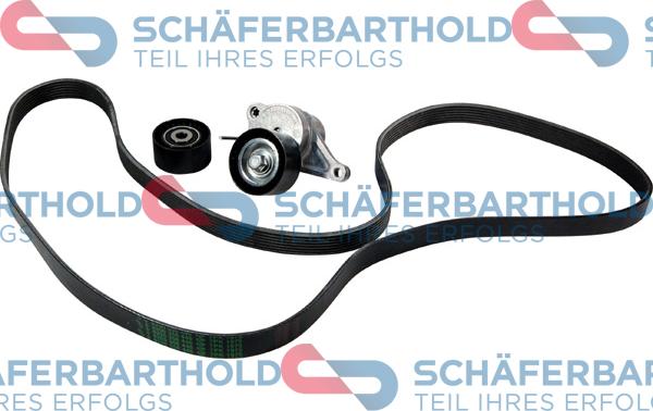 Schferbarthold 300 16 600 01 12 - Комплект пистов ремък vvparts.bg