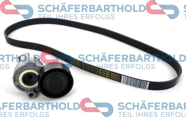 Schferbarthold 300 28 551 01 11 - Комплект пистов ремък vvparts.bg