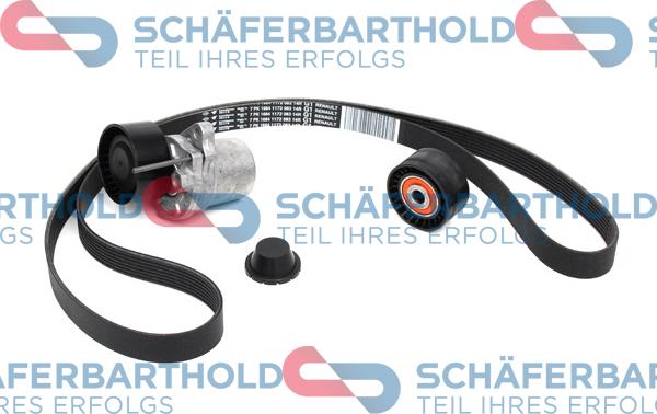 Schferbarthold 300 28 514 01 11 - Комплект пистов ремък vvparts.bg