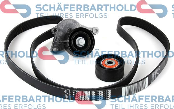 Schferbarthold 300 28 516 01 11 - Комплект пистов ремък vvparts.bg