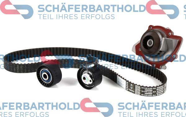 Schferbarthold 300 27 014 01 11 - Водна помпа+ к-кт ангренажен ремък vvparts.bg