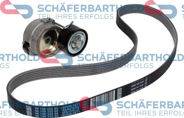 Schferbarthold 300 27 847 01 11 - Комплект пистов ремък vvparts.bg