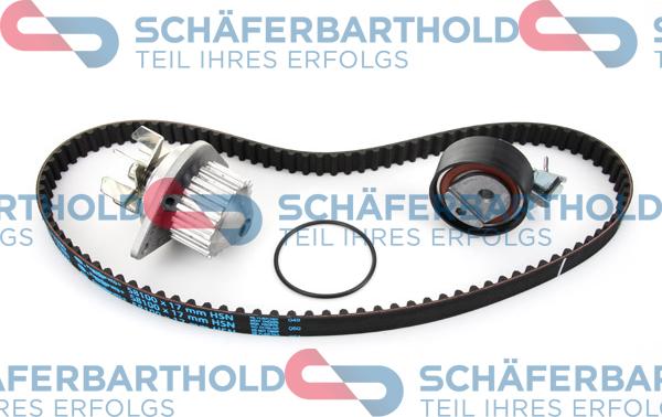 Schferbarthold 300 27 356 01 11 - Водна помпа+ к-кт ангренажен ремък vvparts.bg