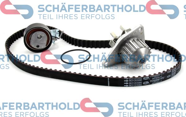 Schferbarthold 300 27 357 01 11 - Водна помпа+ к-кт ангренажен ремък vvparts.bg