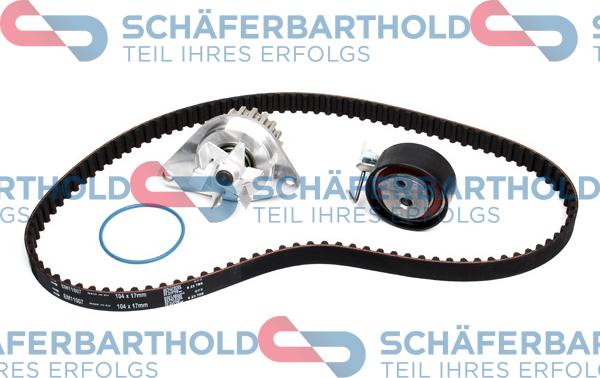 Schferbarthold 300 27 704 01 11 - Водна помпа+ к-кт ангренажен ремък vvparts.bg